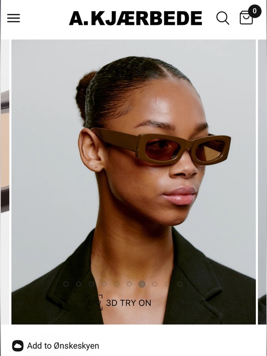 Quay Australia Frida Chocolate Rectangular Sunglasses main image 5